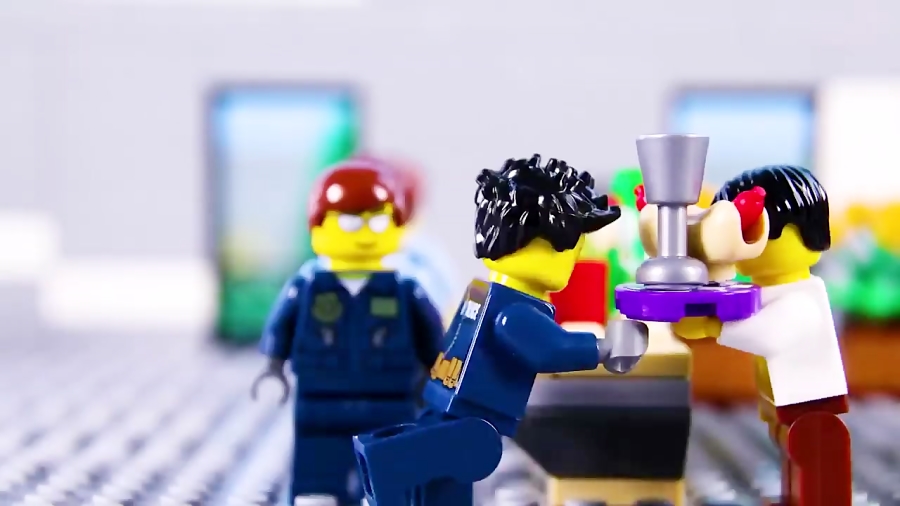 کارتون لگو آجری ها Lego Bricks - قسمت 7 - پلیس دایناسورها